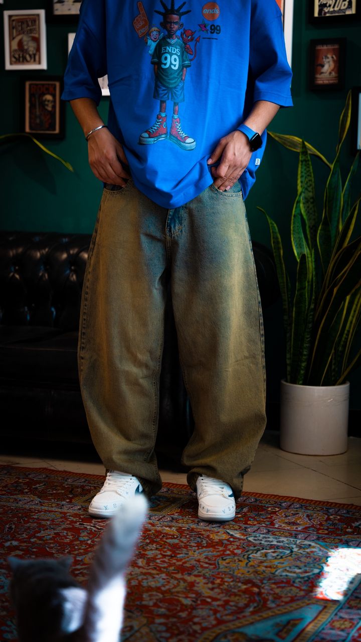 شلوار بگ بالنی کد 6014