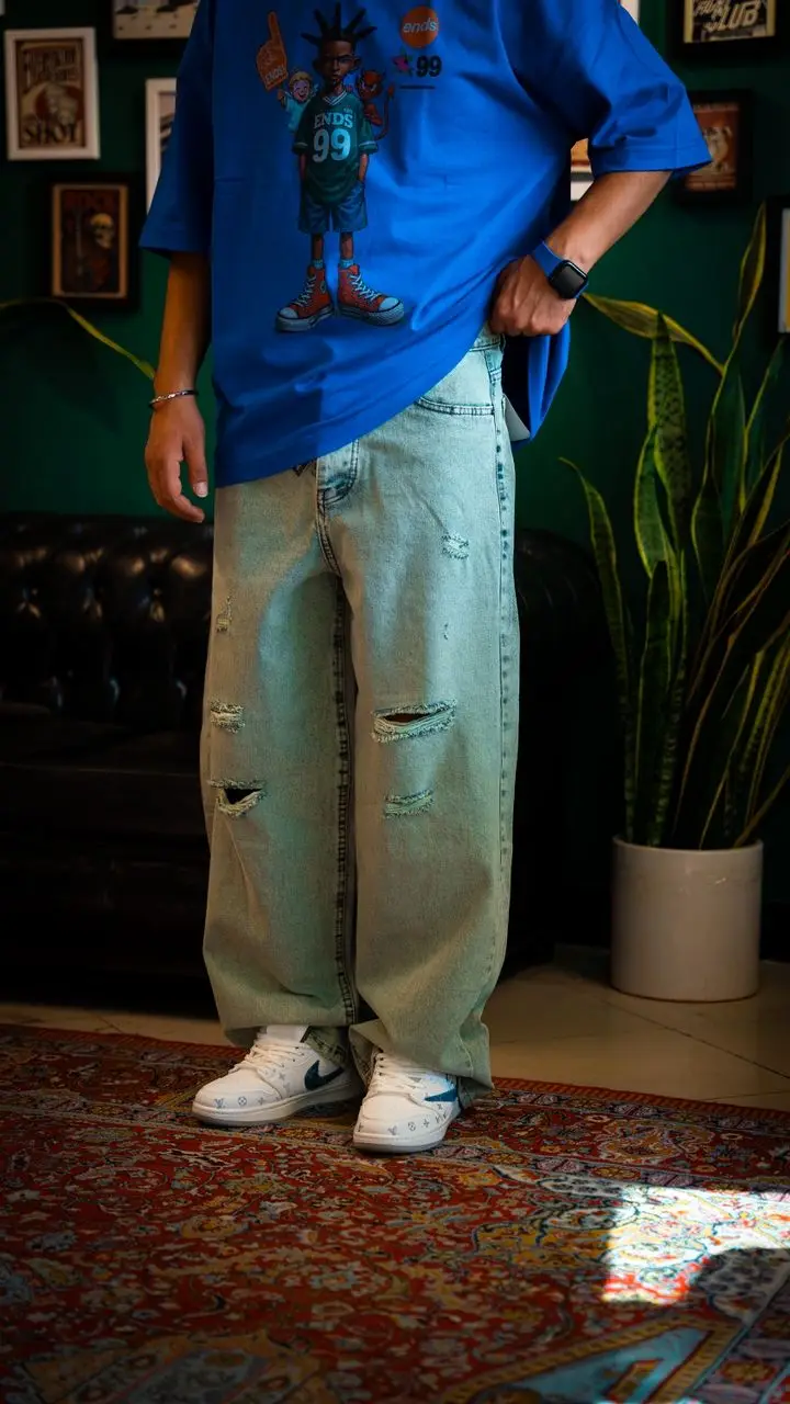 شلوار بگ بالنی کد 007