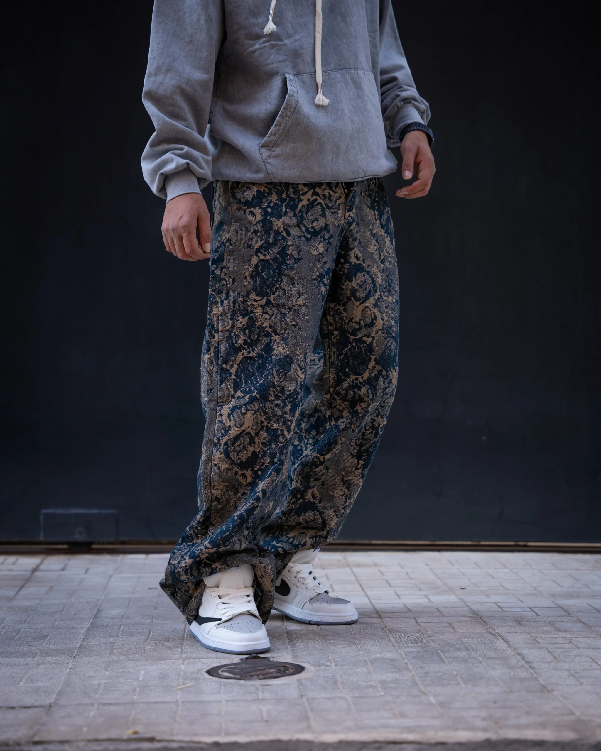 شلوار بگ کاستوم مردانه بالنسیاگا کد 6059