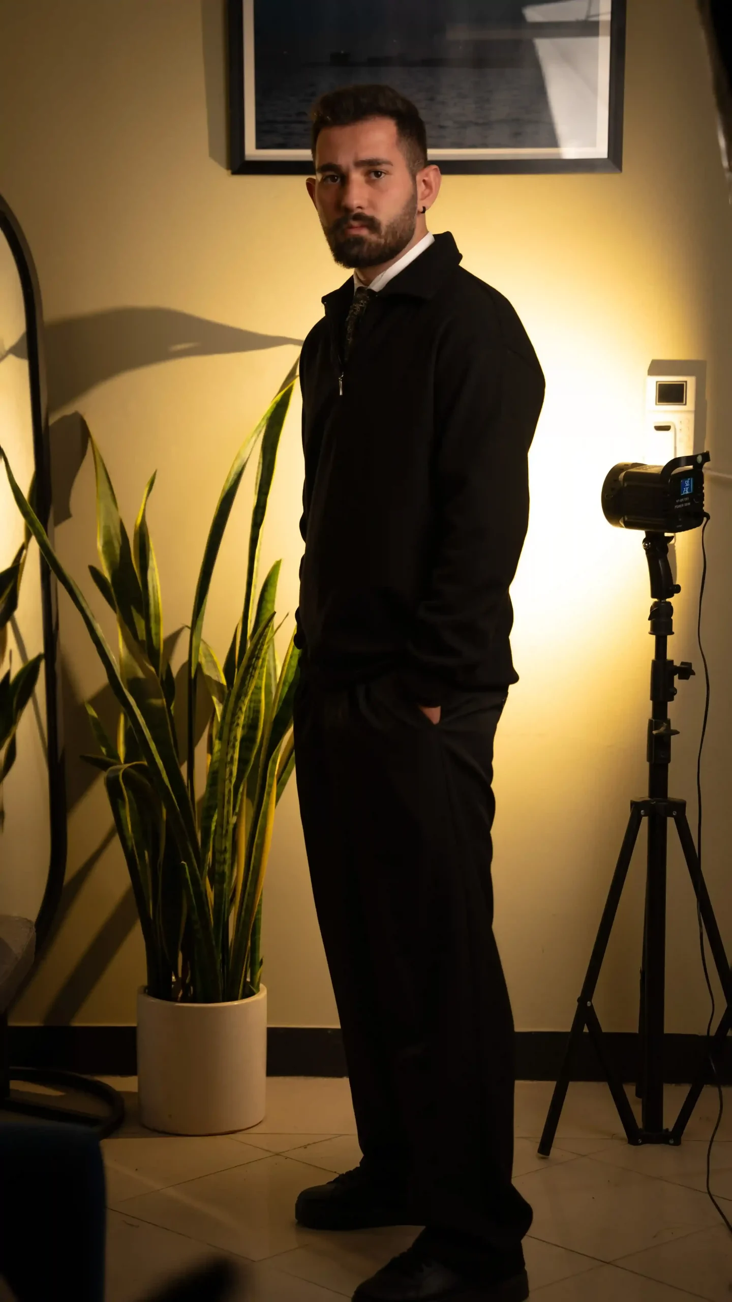 دورس نیم زیپ سلانیک مردانه